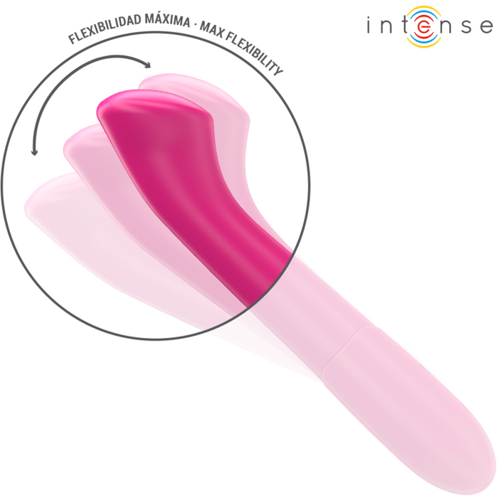 Paty Vibrador Flexible de Silicona 10 Modos 19 cm