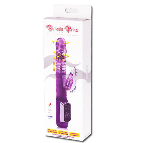 Baile Butterfly Prince Vibrador Conejito 23 Cm