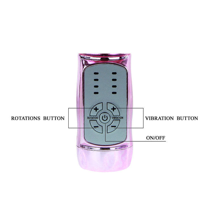 Baile Throbbing Mariposa Vibrador Conejito 24, 5 Cm