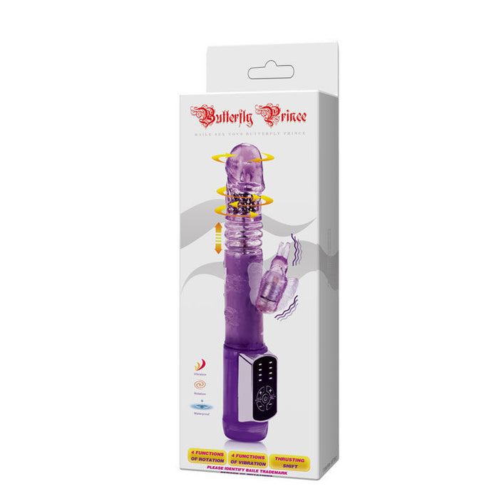 Baile Butterfly Prince Vibrador Conejito 23 Cm