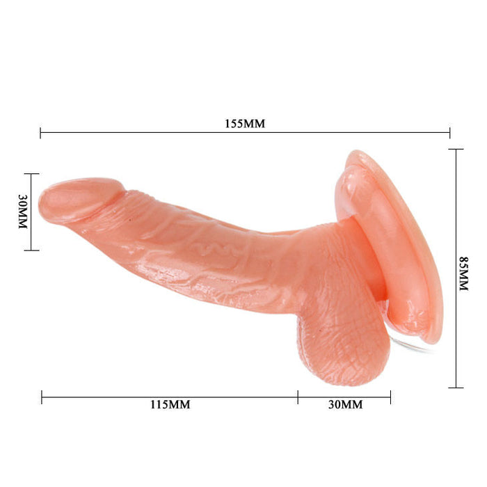 Baile Super Rota Dildo Rotador 15 Cm