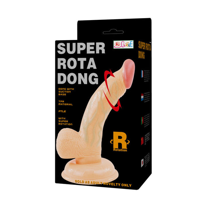 Baile Super Rota Dildo Rotador 15 Cm