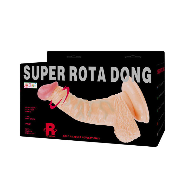 Baile Super Rota Pene Realistico Rotador 20.5 Cm