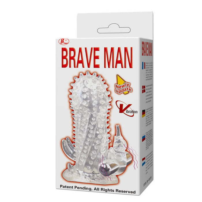 Baile Brave Man Funda Pene Rabbit 18 Cm