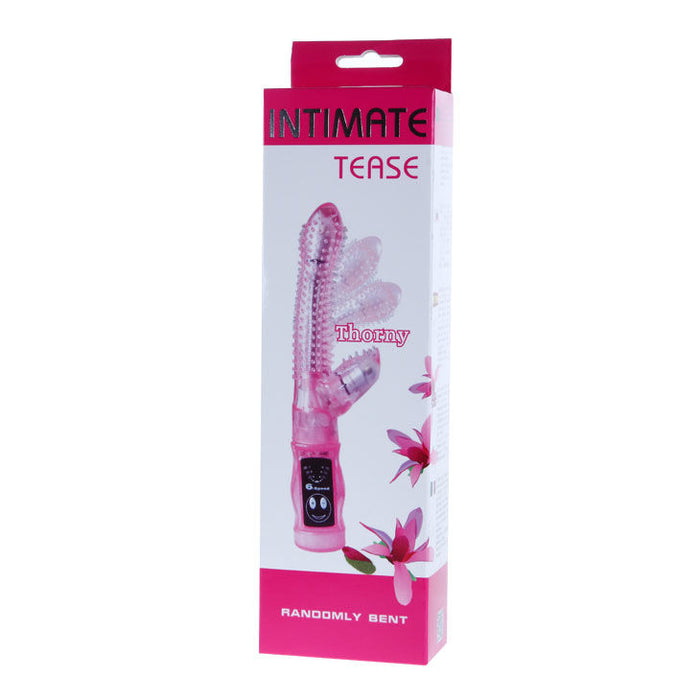 Baile Intimate Tease Vibrador Conejito Lila 23 Cm