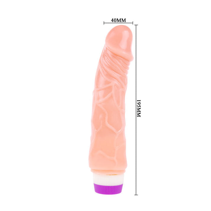Baile Vibrador Realistico 19.5 Cm