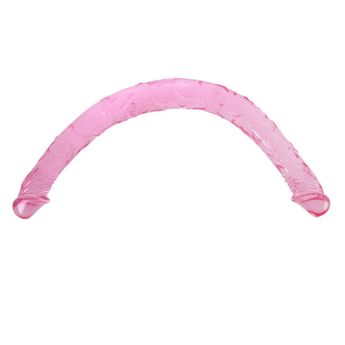 Baile Consolador Doble Rosa 44,5 Cm