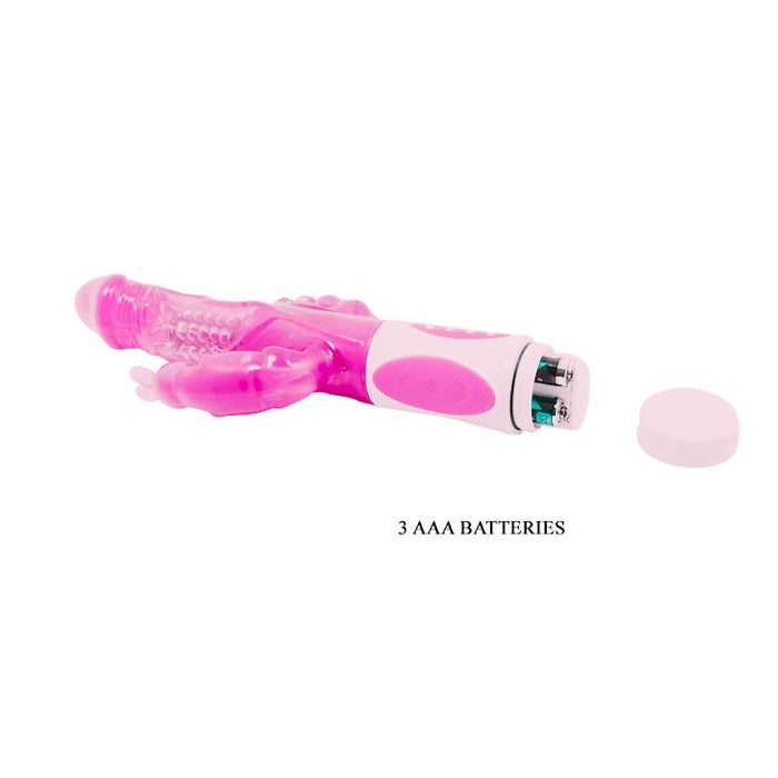 Baile Pretty Bunny Triple Vibrador Conejito 22,3 Cm
