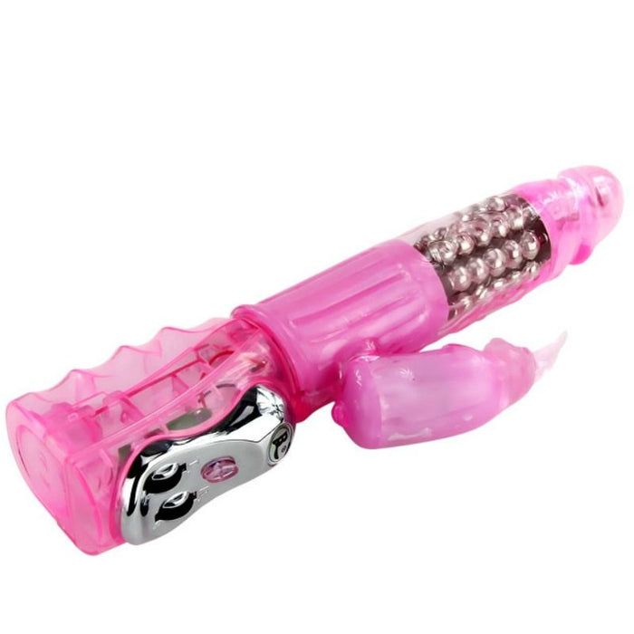 Baile Vibrador Conejito Rosa 25,5 Cm