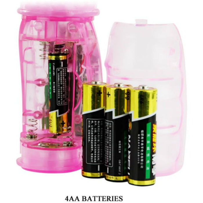 Baile Vibrador Conejito Rosa 25,5 Cm