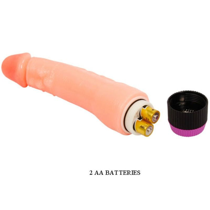 Baile Vibrador Realistico Flexible 24 Cm