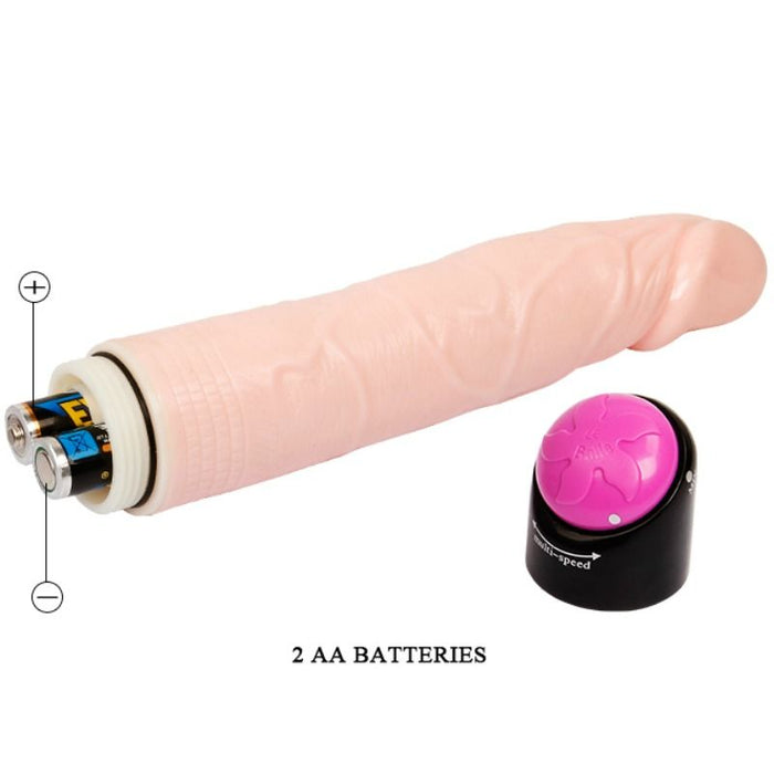 Baile Vibrador Realístico Con Rotacion 24 Cm