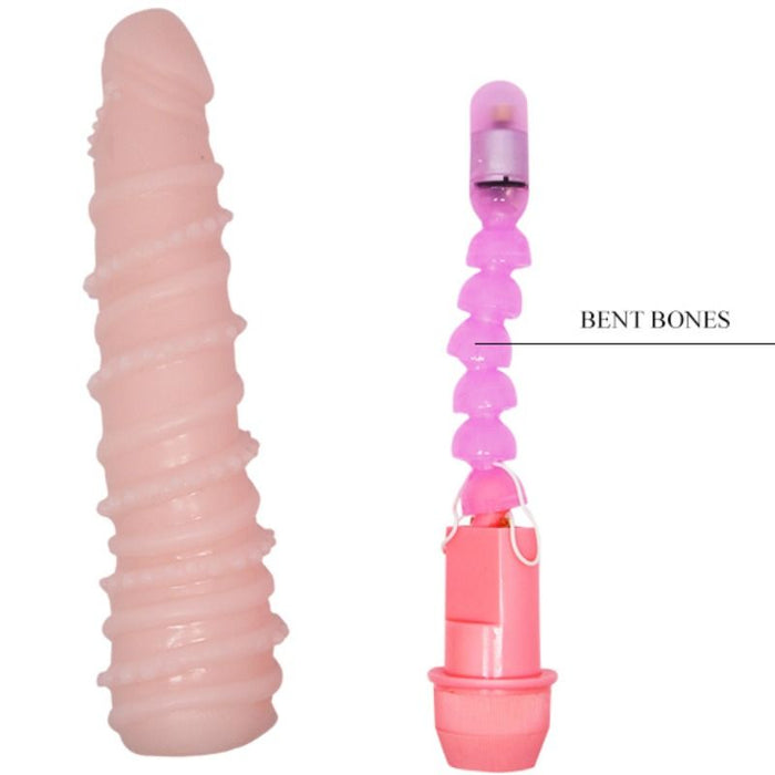 Baile Flexi Vibe Sensual Vibrador Espiral 19.5 Cm