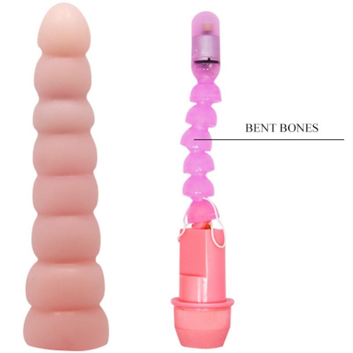 Baile Flexi Vibe Sensual Spine Vibrador Anal 19 Cm