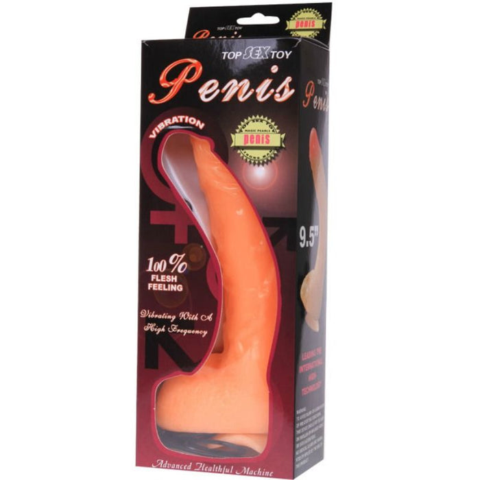 Baile Dildo Con Vibracion 25 Cm