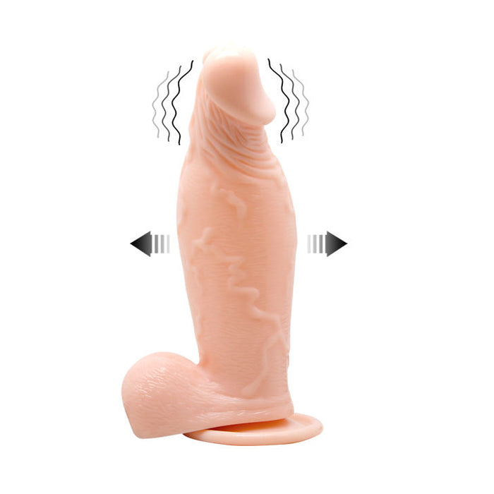 Baile Dildo Vibrante & Inflable 19 Cm