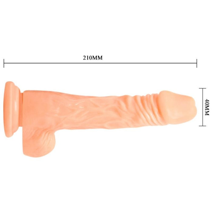 Baile Dildo Realistico Con Vibracion 21 Cm