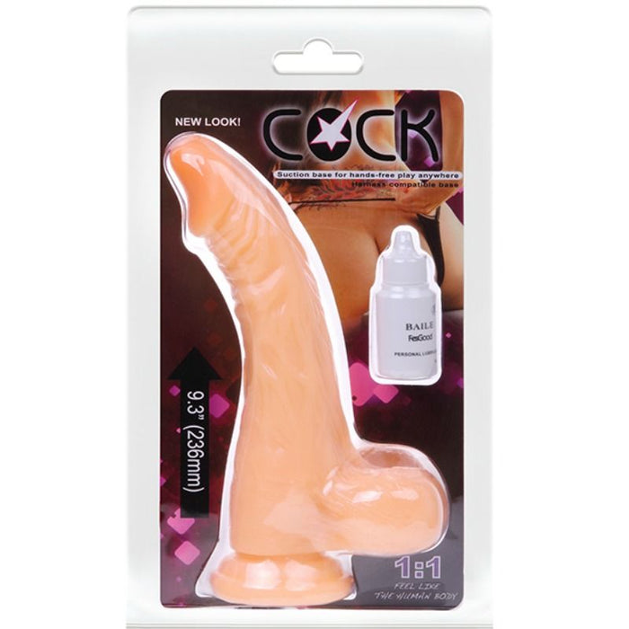 Baile Dildo Realistico Con Vibracion 21 Cm