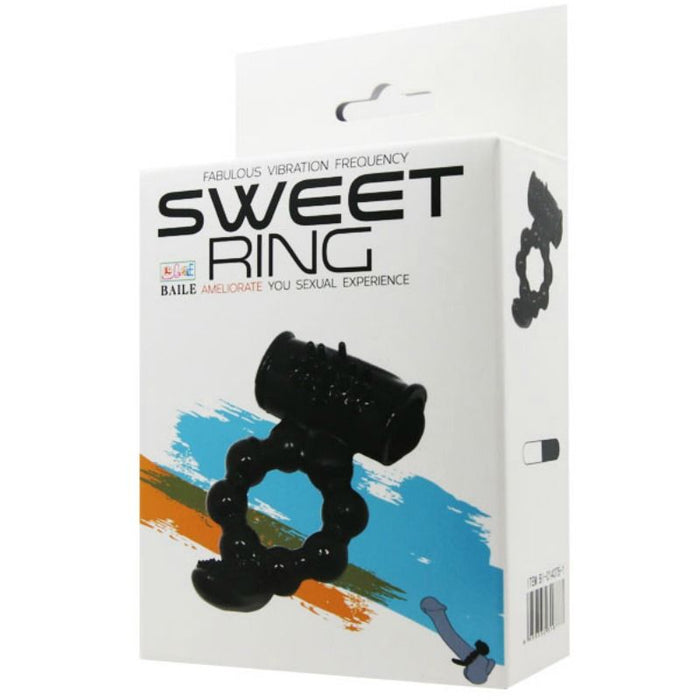 Baile Sweet Ring Anillo Pene Con Doble Estimulador