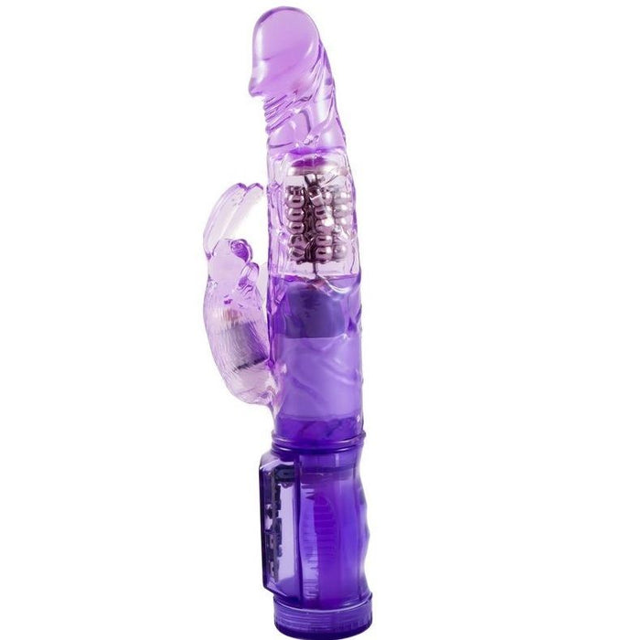 Baile Happy Angel Vibrador Conejito Lila 21,5 Cm