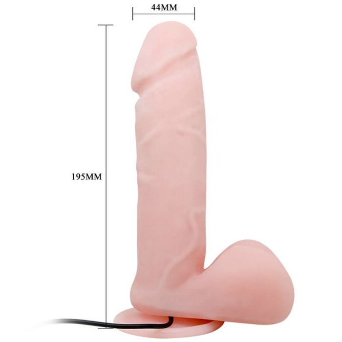 Baile Pretty Love Oliver Dildo Realistico Con Vibracion 19.5 Cm