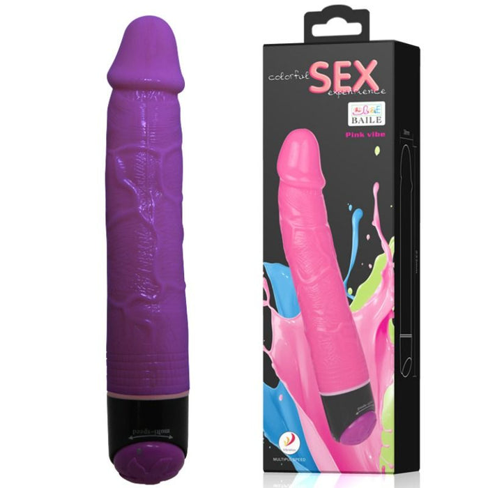 Baile Sex Vibrador Lila 23 Cm