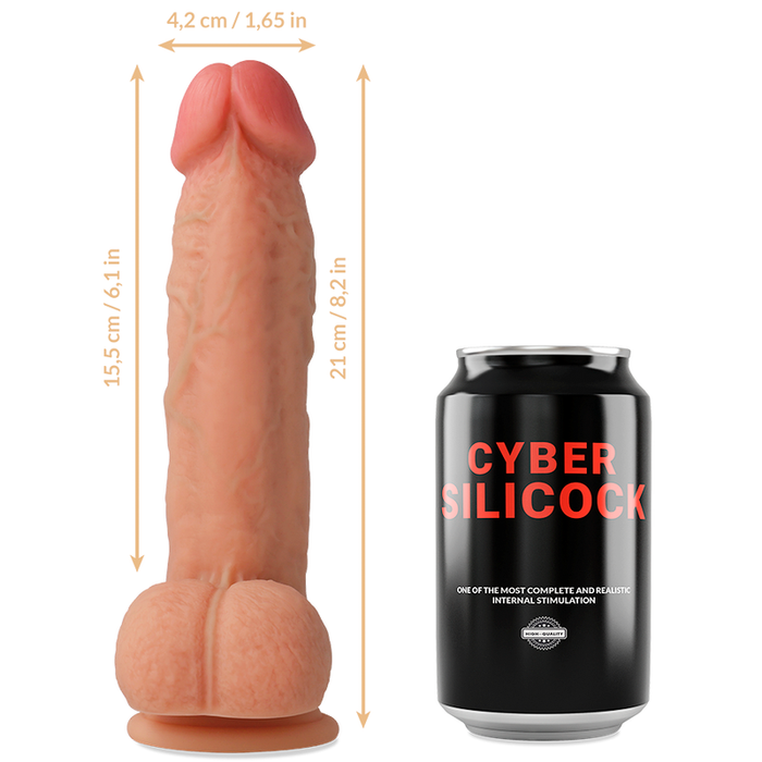 Saul Arnés Strap-on con Dildo Realista Grueso 21 cm