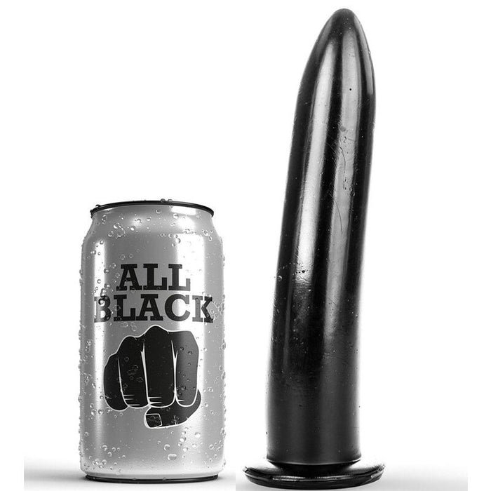 All Black Dildo Anal Y Vaginal 20 Cm