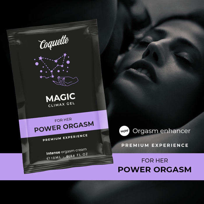 Coquette Pocket Magic Climax Gel For Her Gel Potenciador Orgasmo 10 Ml