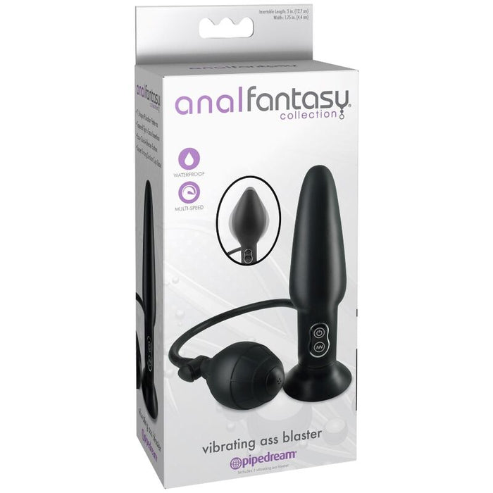 Anal Fantasy Plug Anal Vibrante Hinchable 10 Cm
