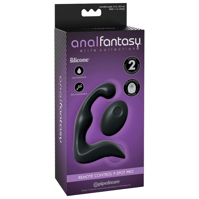 Anal Fantasy Elite Collection Masajeador Prostatico Pro Remoto 14,6 Cm