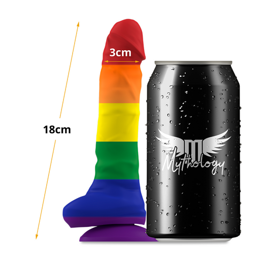 Mythology Devon Pride Dildo 18 Cm