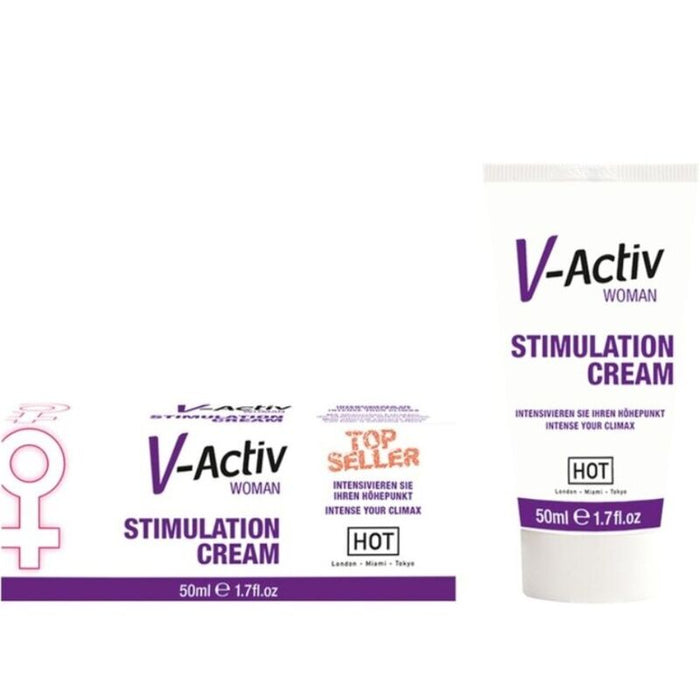 Hot V-activ Woman Stimulation Cream 50 Ml