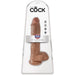 King Cock Dildo Realistico Con Testiculos 19.8 Cm