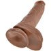 King Cock Dildo Realistico Con Testiculos 19.8 Cm