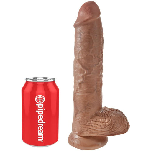 King Cock Dildo Realistico Con Testiculos 19.8 Cm