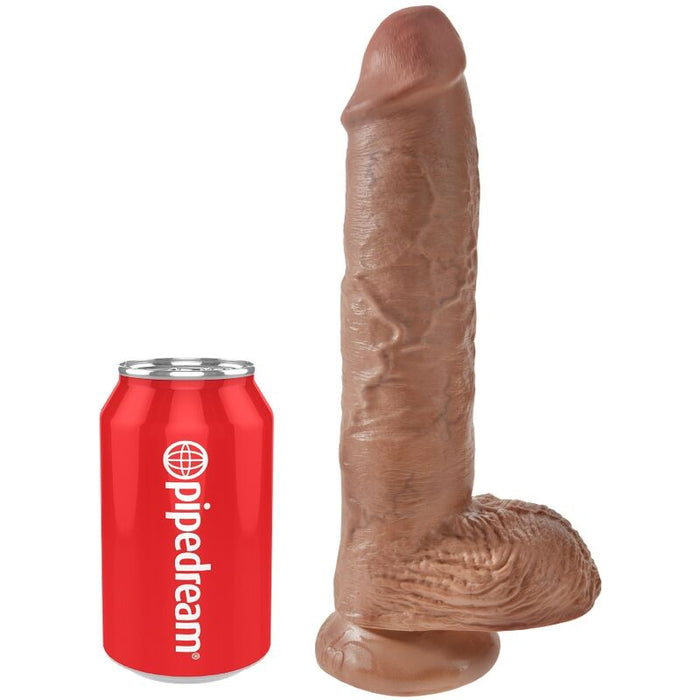 King Cock Dildo Realistico Con Testiculos 19.8 Cm