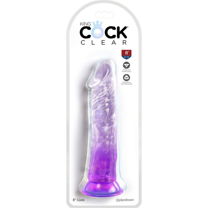 King Cock Clear Dildo Realistico 19.7 Cm
