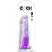 King Cock Clear Dildo Realistico 19.7 Cm