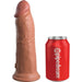 King Cock Elite Dildo Realistico Vibrador 20.3 Cm