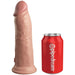 King Cock Elite Dildo Realistico Vibrador 20.3 Cm