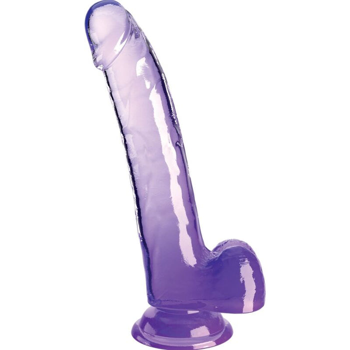King Cock Clear Dildo Con Testiculos 20.3 Cm