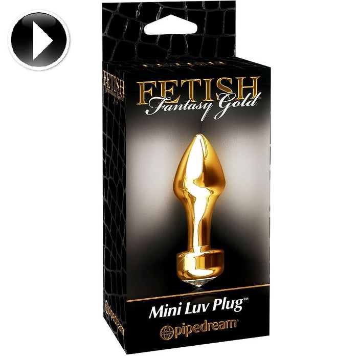 Fetish Fantasy Gold Mini Plug Anal 6 Cm