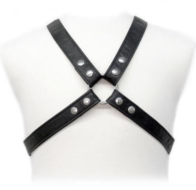Body Leather Lasic Harness In Garment