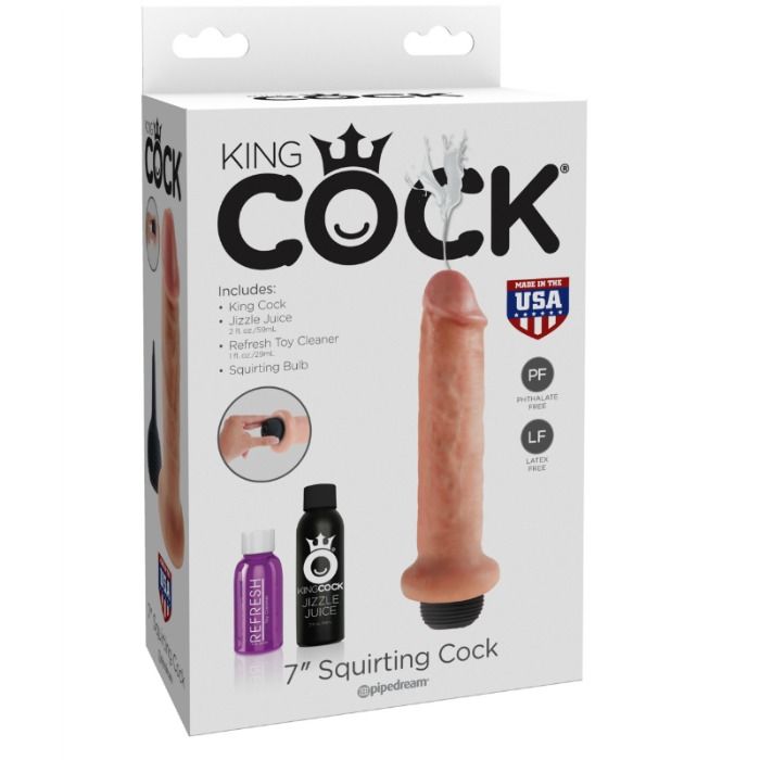 King Cock Dildo Chorro 17.8 Cm