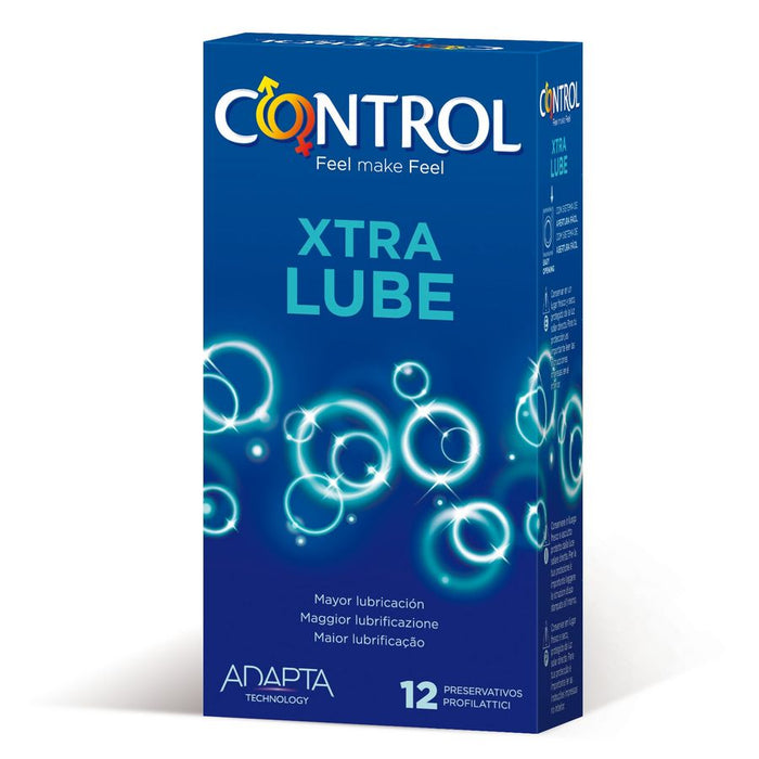 Control Xtra Lube Preservativos 12 Unidades