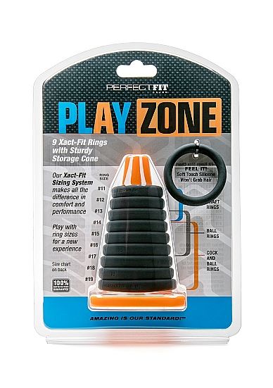 Perfect Fit Brand Play Zone Kit 9 Anillos Con Cono