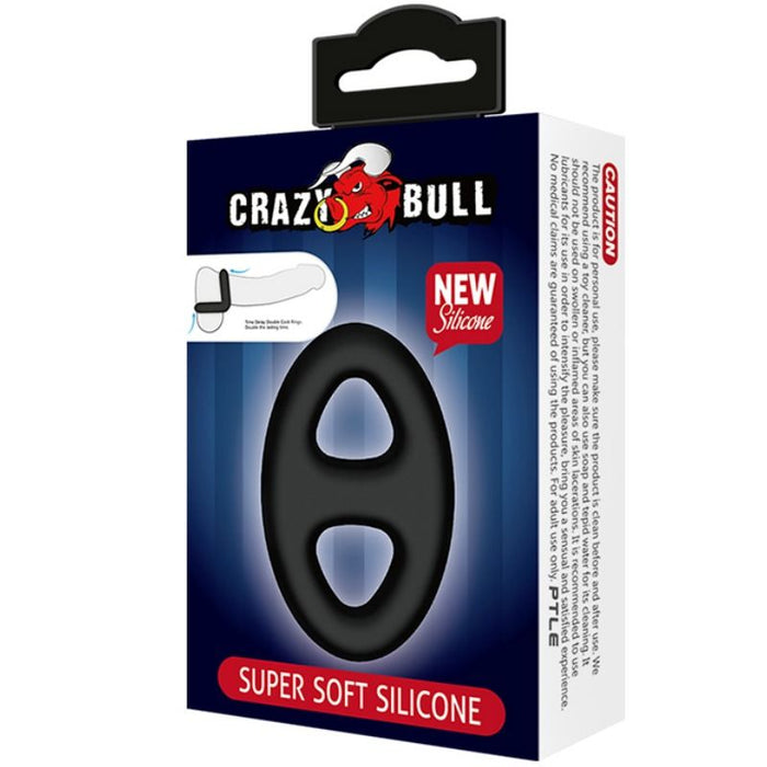 Crazy Bull Anillo Silicona Doble Super Suave