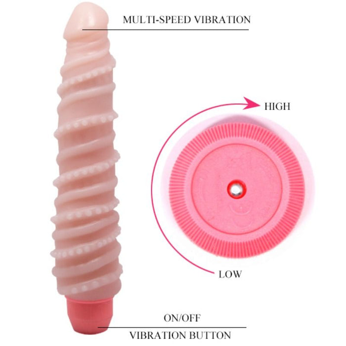 Baile Flexi Vibe Sensual Vibrador Espiral 19.5 Cm
