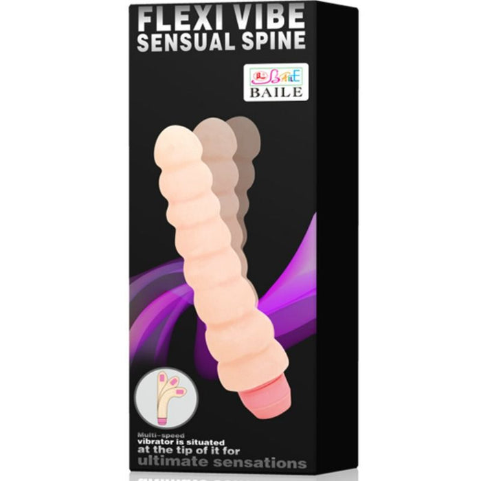 Baile Flexi Vibe Sensual Spine Vibrador Anal 19 Cm